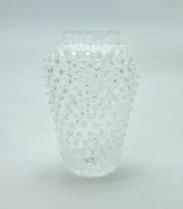 Váza 21cm - Hobnail - Ananás - krištáľ