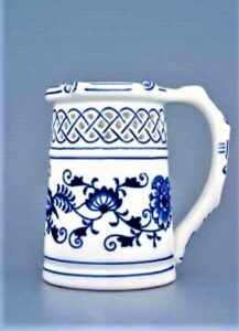 Cibulák – Korbel prelamovaný 0.4 l – originál cibuľový porcelán 1. akosť