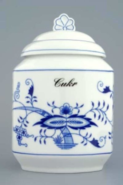 Cibulák – Dóza na poživatiny 1,1 l – originálny cibuľový porcelán 1. akosť