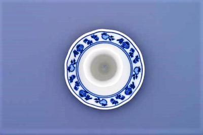 Cibulák – Kalíšok na vajcia s podstavcom 7.5 cm – originálny cibuľový porcelán 1. akosť