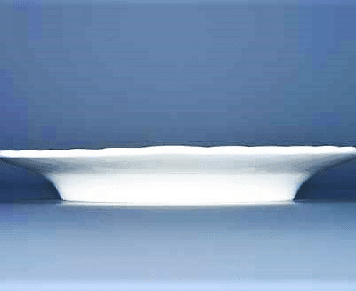 Cibulák – Tanier reliéfny 18 cm – originál cibuľový porcelán 1. akosť