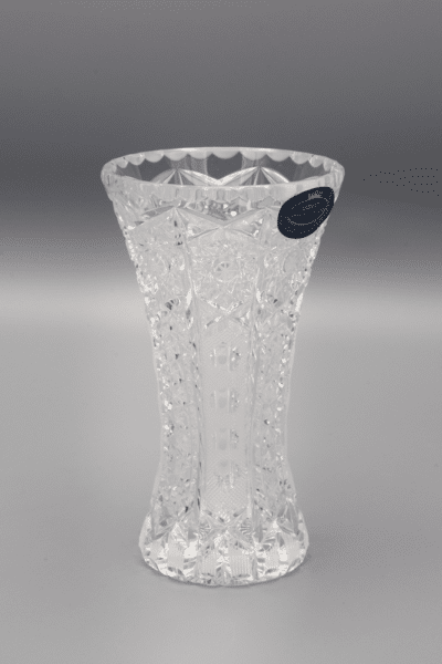 Krištáľová brúsená váza ÚSVIT 13 cm
