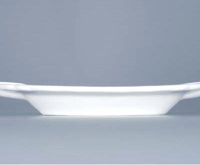 Cibulák – Popolník oválny 16 cm – originál cibuľový porcelán 1. akosť