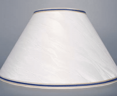 Cibulák – Stolová lampa prelamovaná s kašmírovým tienidlom – originálny cibulák Dubí – 1. akosť