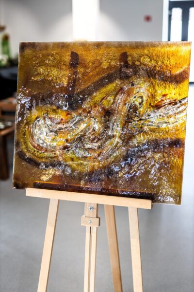 Umelecké sklo Veronika Rusňáková 70x160 cm