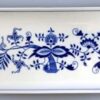 Cibulák – Podnos na ryby 12,7 x 24,7 cm – originálny cibuľový porcelán 1. akosť