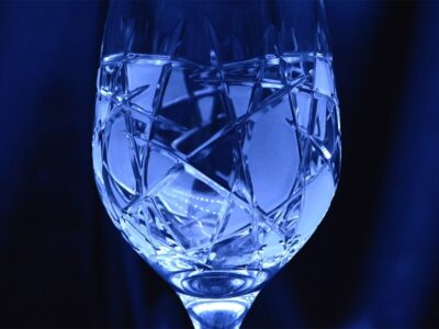Krištálové brúsené poháre 350 ml set 6 kusov