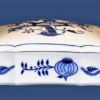 Cibulák – Dóza bonboniera 15,8 x 15,8 cm – originál cibuľový porcelán 1. akosť