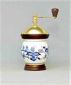 Cibulák – Mlynček na kávu – originálny cibuľový porcelán 1. akosť