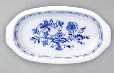 Cibulák – Miska zapekacia s ušami 24,5 cm – originál cibuľový porcelán 1. akosť