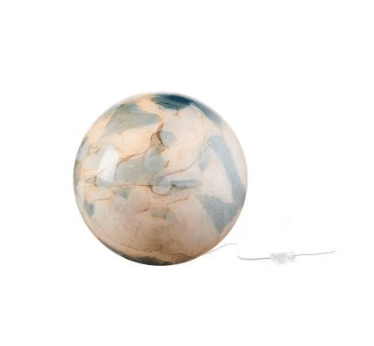 Sklenená guľová lampa Sphere 29cm x 28v