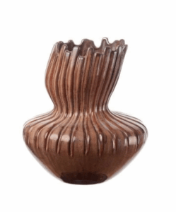 Vysoká kameninová váza Stoneware 19,5x22 cm
