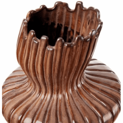 Alternative view of Vysoká kameninová váza Stoneware 19,5x22 cm