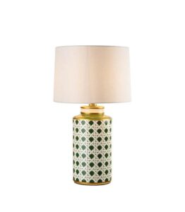 Porcelánová stolová lampa 35x63 cm