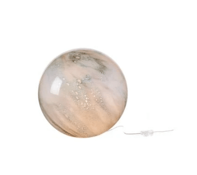 Sklenená guľová lampa Sphere 29cm x 28v