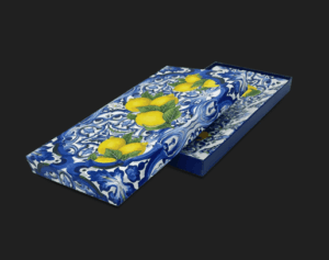 Darčeková krabička Lemon - obdĺžnikový tanier - 30,5 cm