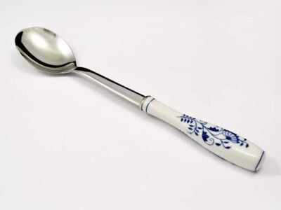 Cibulák – Lyžica na šalát porcelán + nerez